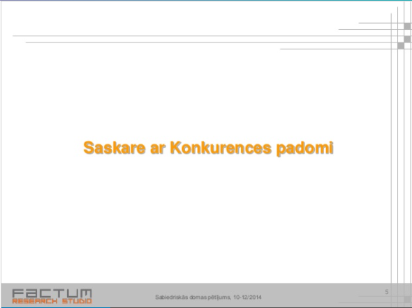 Sabiedriskās domas pētījums – 2014. gads