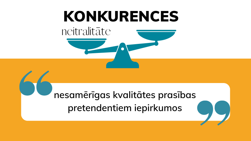 konkurences neitralitātes piemērs 1