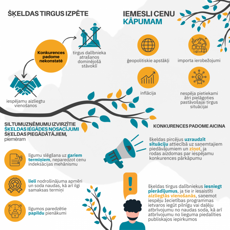 šķeldas tirgus infografika