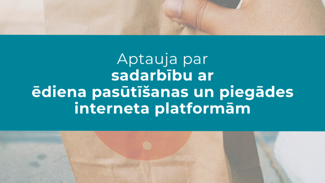 Ēdienu piegāde - aptauja par ēdienu piegādi