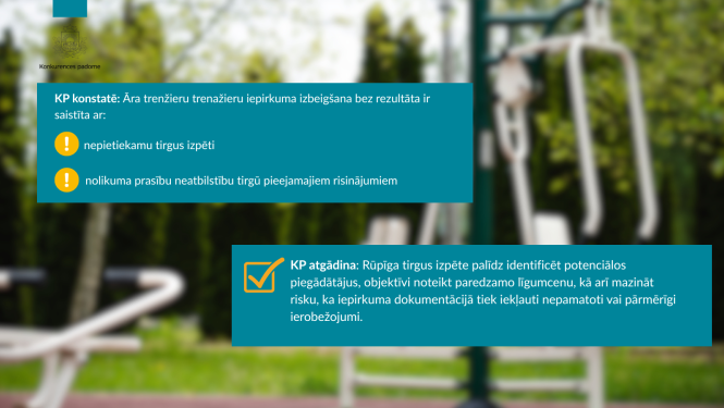 Trenažieru iepirkums