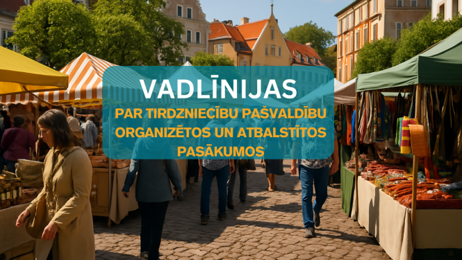 Vadlīnijas par tirdzniecību publisko pasākumos