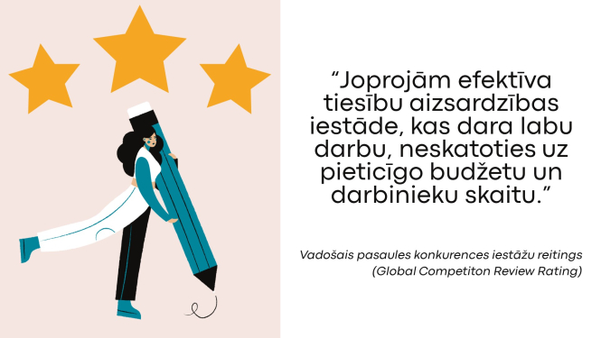 GCR zvaigžņu novērtējums