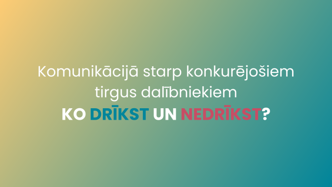 Komunikācija starp konkurējošiem tirgus dalībniekiem