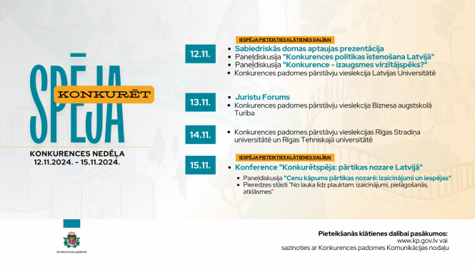 Konkurences nedēļa "Konkurētspēja"