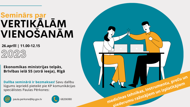 Seminārs par vertikālām vienošanām 26. aprīlī