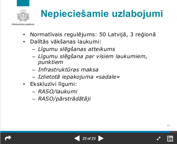 Konkurence atkritumu apsaimniekošanā – problēmas un izaicinājumi