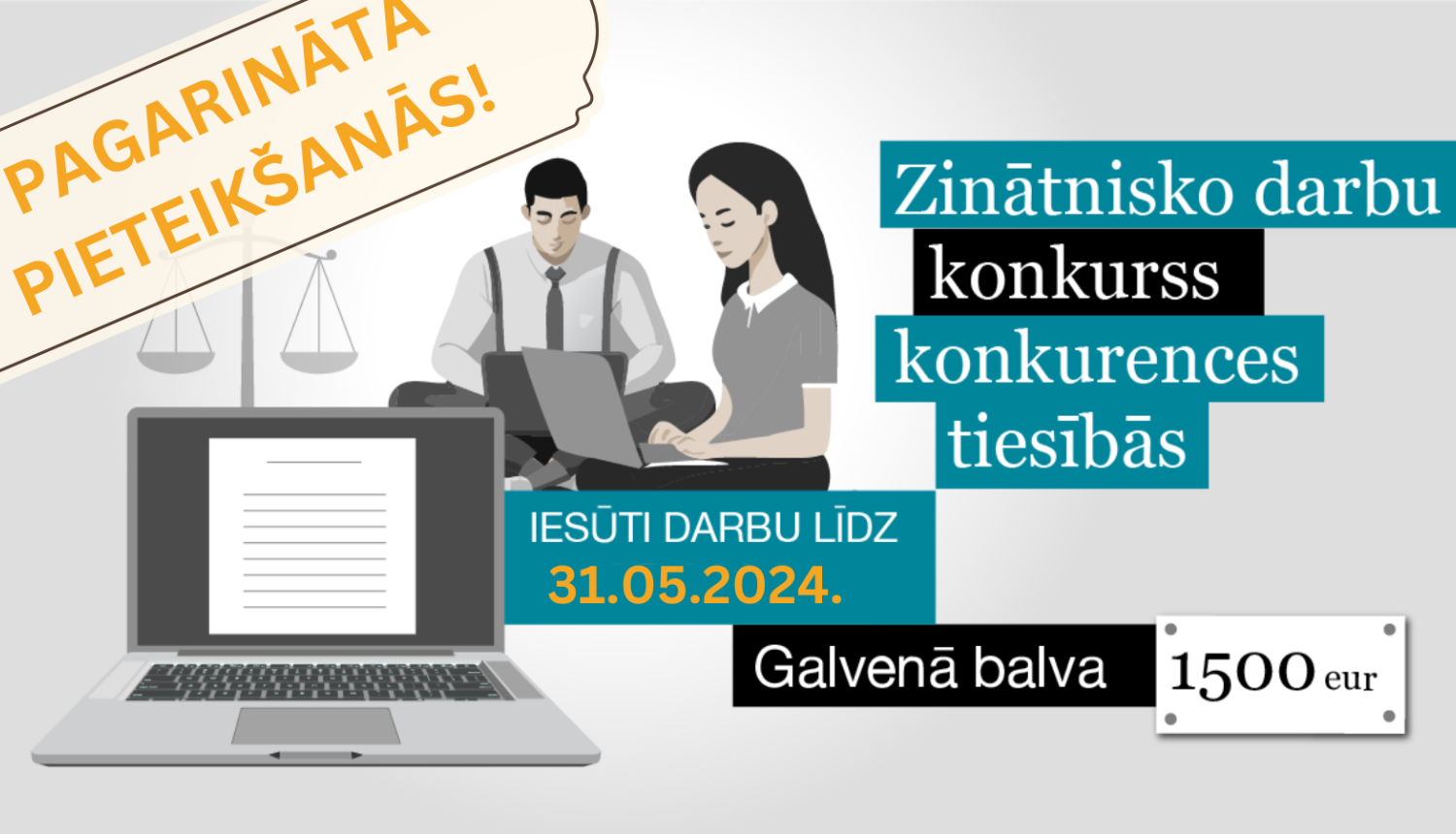 pagarināta pieteikšanās studentu konkursam