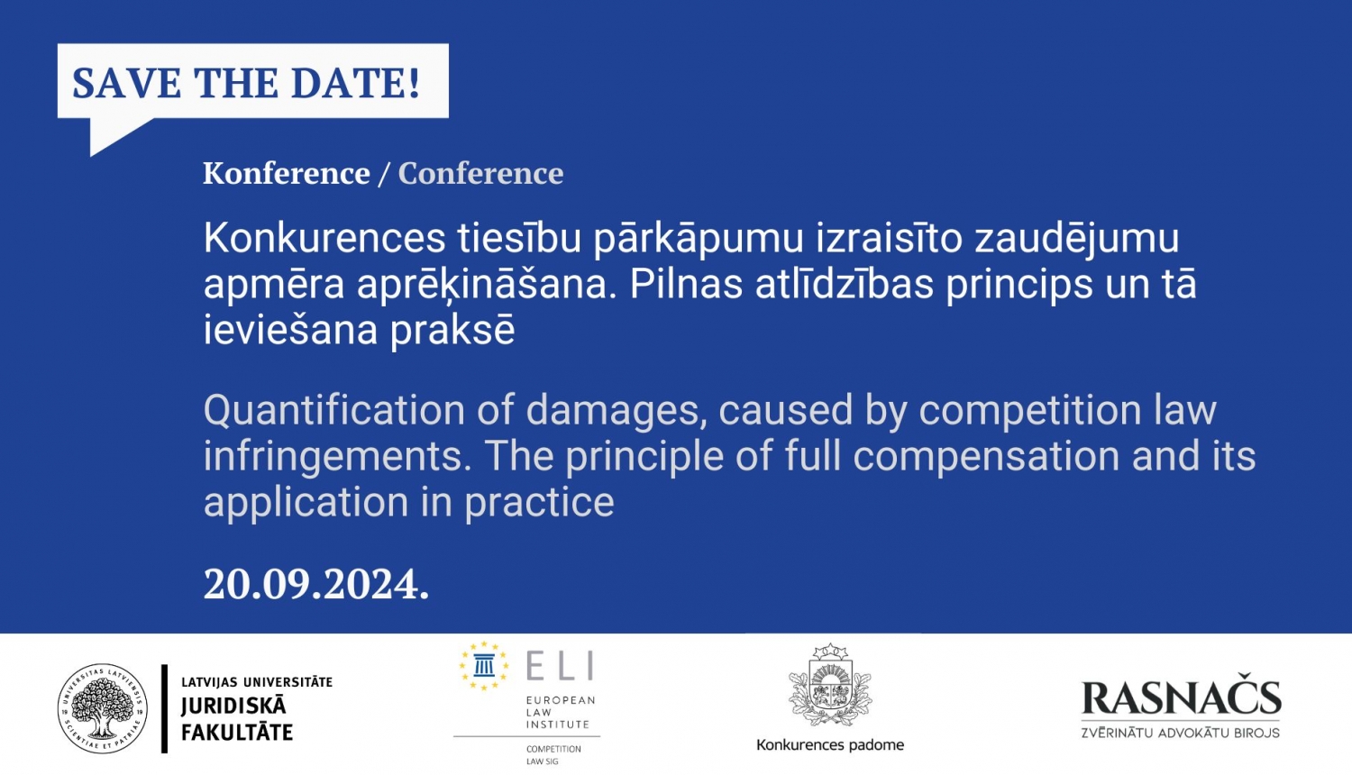 konference 20.septembrī 